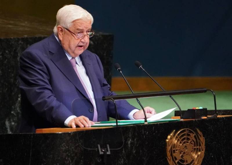 syrie Le chef de la diplomatie syrienne, Walid al-Mouallem à l'ONU 2018,362139-01-08-1538233296_56_484512_large