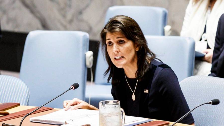 US ambassador to the United Nations, Haley, resigns