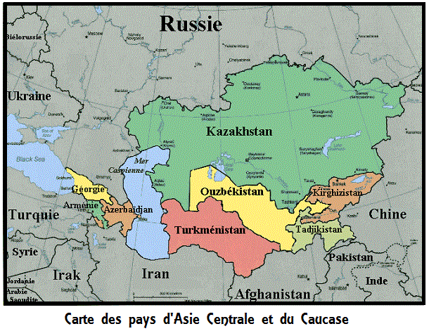 carte_pays_d_asie_centrale_caucase_map
