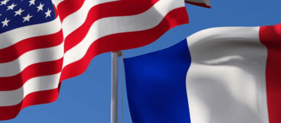 flags usa france arton52899