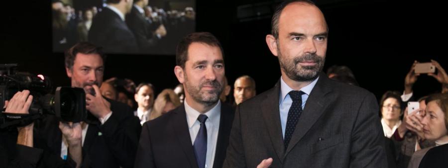 FRANCE Edouard Philippe et de Christophe Castaner13772764