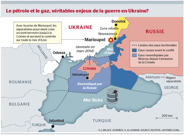 mer d'azov ukraine crimee russie mer d'azov topelement
