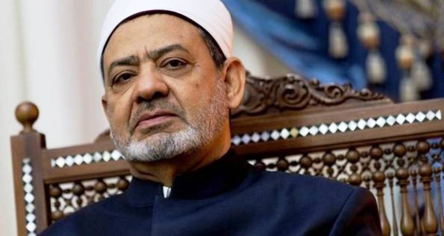 Ahmed el Tayeb, directeur de l'université islamique d'al-Azhar, Le Caire, Egypte.bn