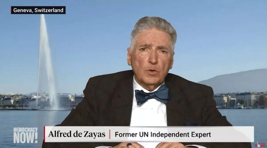 alfred de zayas afdsz