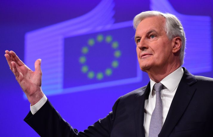 BELGIUM-EU-UK-BREXIT-BARNIER