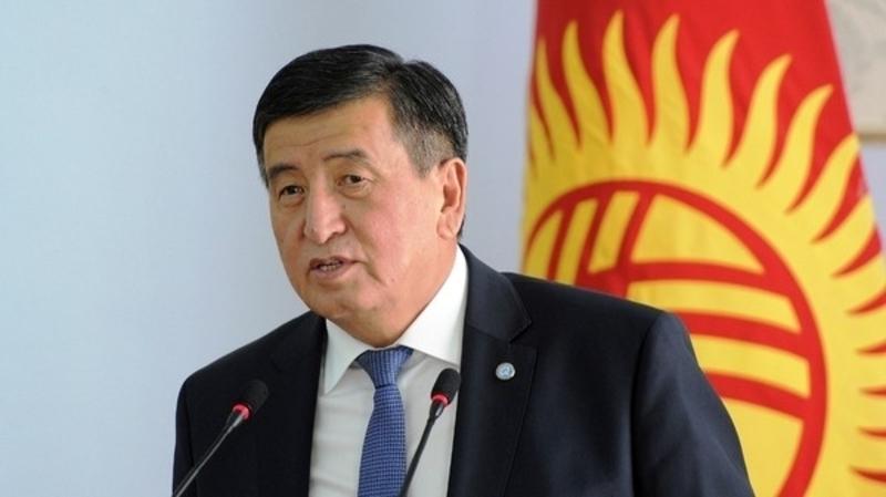 KIRKIZEEPrésident kirghiz Sooronbay Jeenbekov sooronbai_jeenbekov_241117