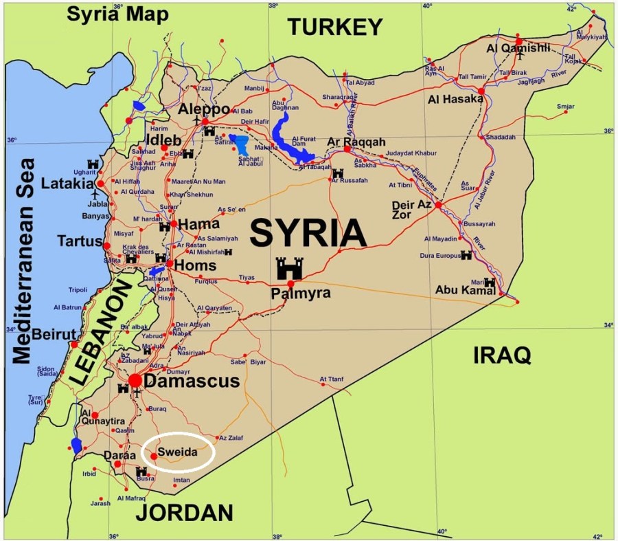 syria-guide-map-sweida