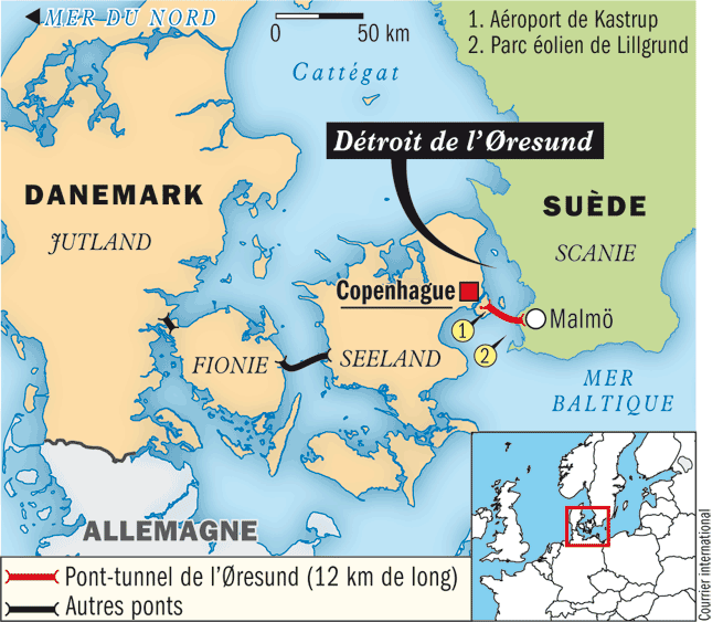 DETROIT DU DANEMARK 1027-DanemarkSuedeOresund