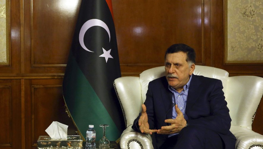 libye Fayez al-Sarraj, le Premier ministre du gouvernement libyen internationalement reconnu,image