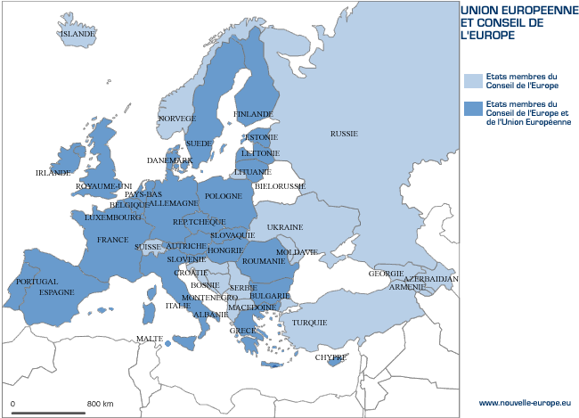 UE CONSEIL DE L'EUROPE ue_coe_ue