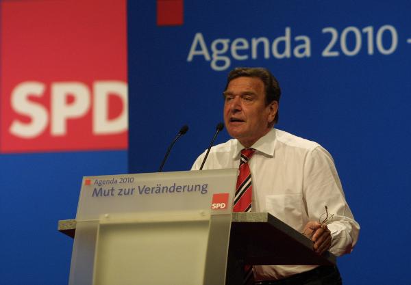 Bundeskanzler Gerhard SCHROEDER