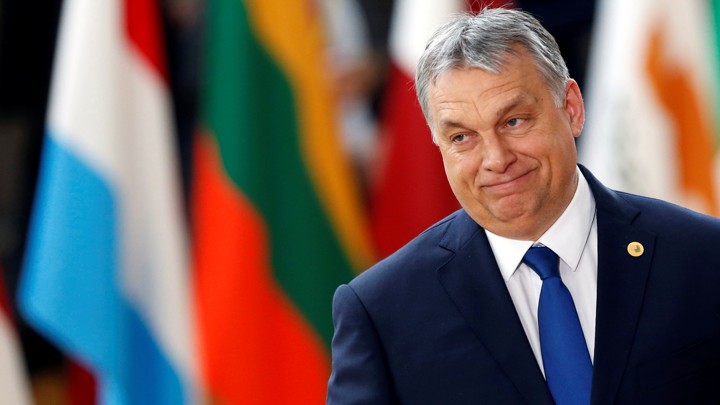 FILE PHOTO: Hungarian Prime Minister Viktor Orban arrives at the EU summit in Brussels