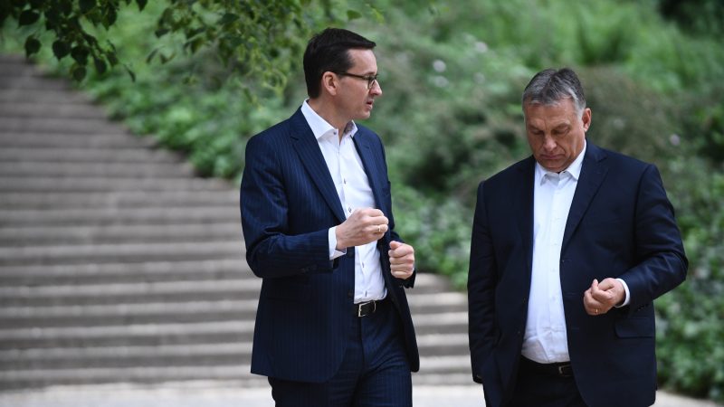 POLOGNE HONGRIE Morawiecki-Orban-800x450