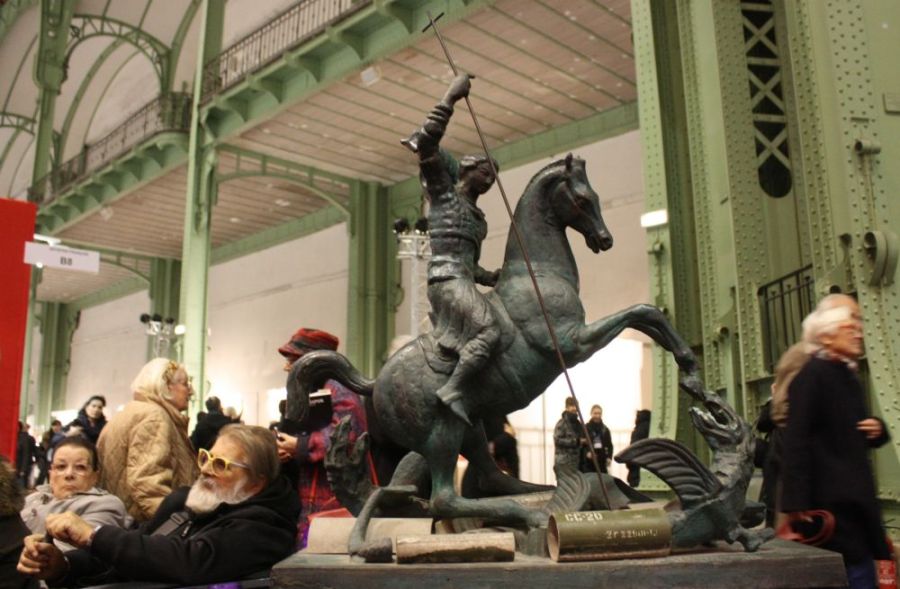 RUSSE Zourab Tsereteli -Le bien vainc le mal- .07