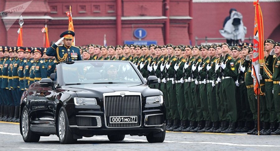 RUSSIE Défilé militaire sur la place Rouge à Moscou pour fêter les 74 ans de la Victoire 1041039139