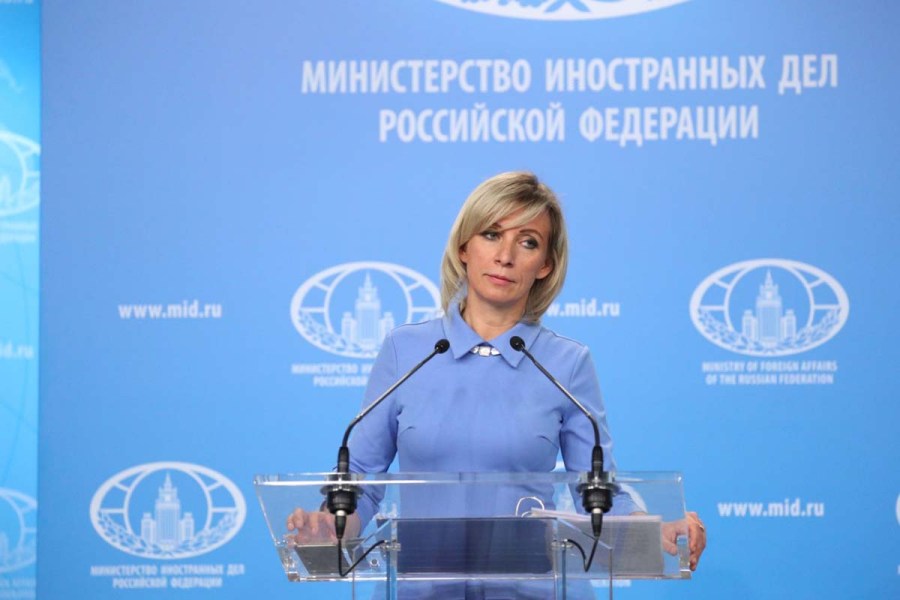 RUSSIE MARIA ZAKHAROVA Брифинг_23.05.2019