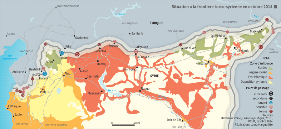 SYRIE Situation à la frontière turco-syrienne en octobre 2014  img-2.png
