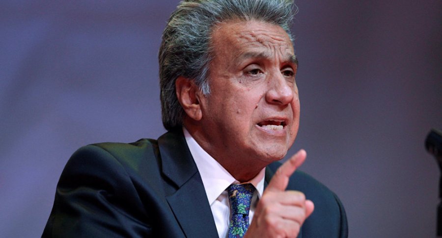 EQUATEUR président équatorien Lenin Moreno1030756418