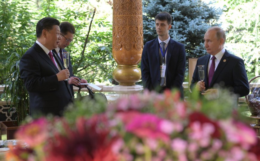 france RENCONTRE ENTREfrance XI JINPING ET VLADIMIR POUTINE LE 15 JUIN 2019 À PÉKIN À L’OCCASION DE L’ANNIVERSAIRE DU PRÉSIDENT CHINOIS. CRÉDIT KREMLINuDK5NQYEvwr7E0l4HvR3sDi2kSpDfaCa-870x537