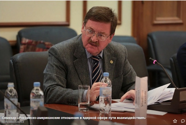 russie Vladimir P. Kozin's answers to five questions on the agenda of the seminar -Russian-American relations in the nuclear sphere ways of interaction-,zast