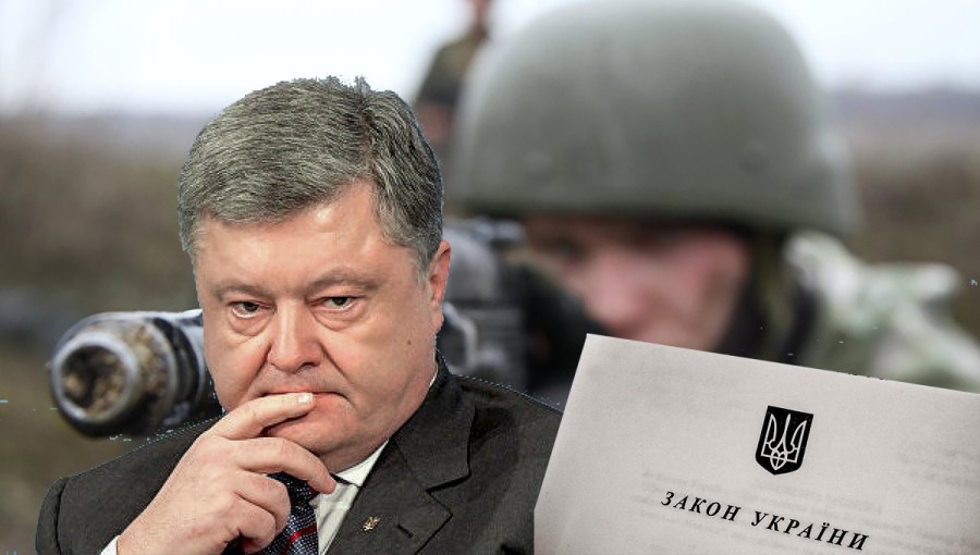 UKRAINE Piotr Porochenko loi-reintegration