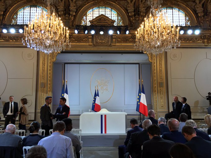 FRANCE CONFERENCE DE PRESSE DU PRESIDENT 2019 D5AlUBiXoAEGxql
