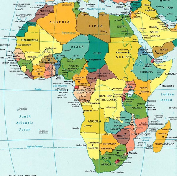 Afrique-carte
