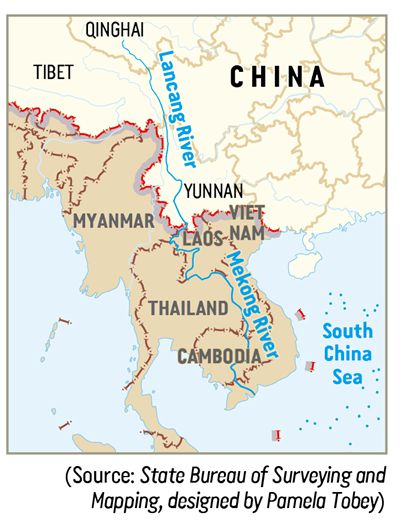 CHINE MEKONG pays du Lancang-Mékong d02788e9b6de189a65121e