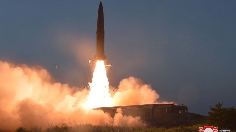 Corée du Nord a lancé ce matin deux missiles balistique386765034_highres