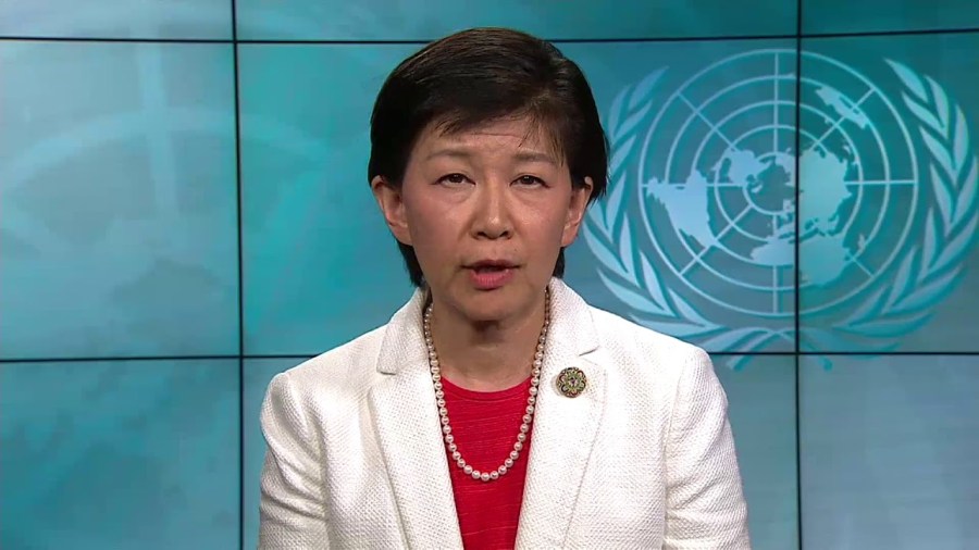 ONU la Haute-Représentante du Secrétaire général de l'Onu pour les affaires de désarmement, Izumi Nakamitsu. 23519266-25764186