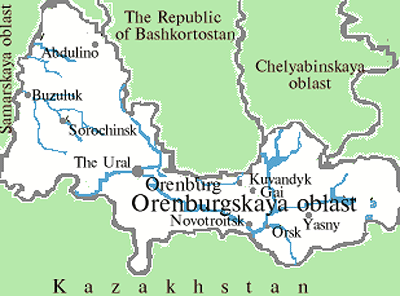 orenburg-oblast-map