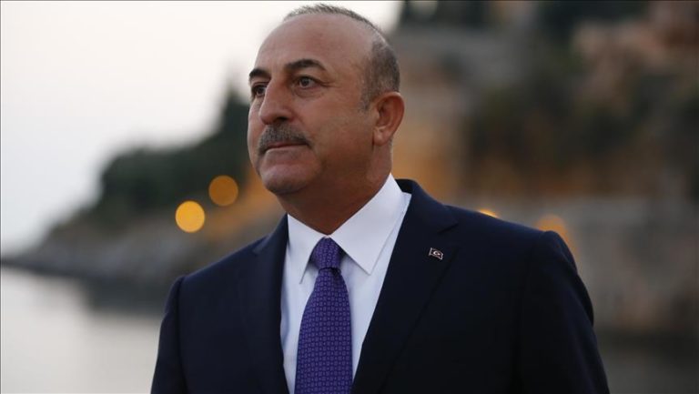TURQUIE Le Ministre turc des Affaires étrangères, Mevlüt Cavusoglu cavusoglu-768x433