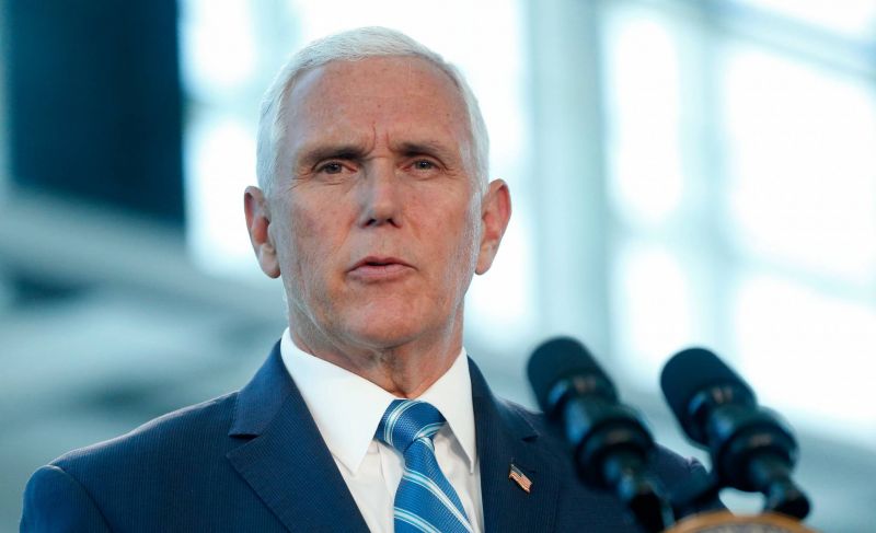 USA le Vice-Président américain Mike Pence 800