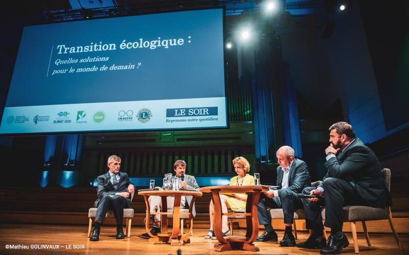 Jacques Crahay faisait, ce 19 juin, partie du panel de la conférence-débat organisée par Le Soir sur le thème de la transition écologique. DebatGransSoirs_190619-800x500_c