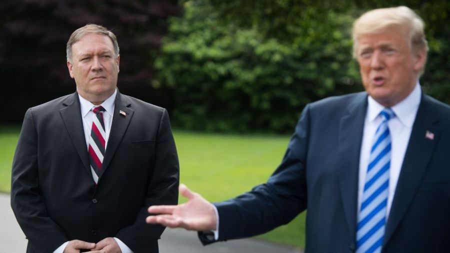 le-president-americain-donald-trump-et-le-secretaire-d-etat-mike-pompeo-a-la-maison-blanche-le-1er-juin-2018-a-washington_6069664