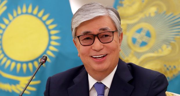 Président du Kazakhstan Kassym-Jomart Tokaev. image