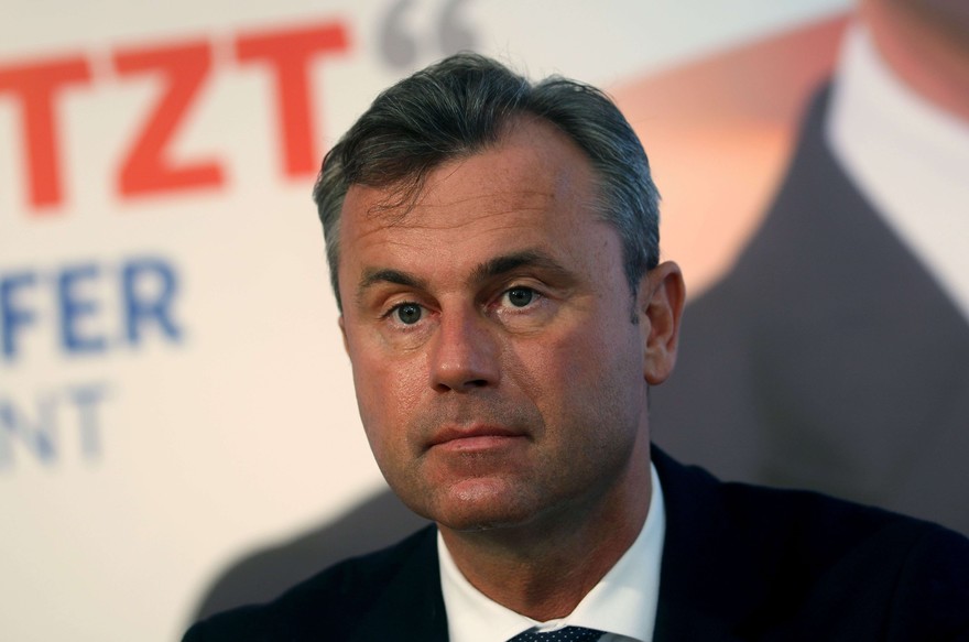 autriche Norbert Hofer 7782981576_norbert-hofer-membre-du-parti-de-la-liberte-d-autriche-fp