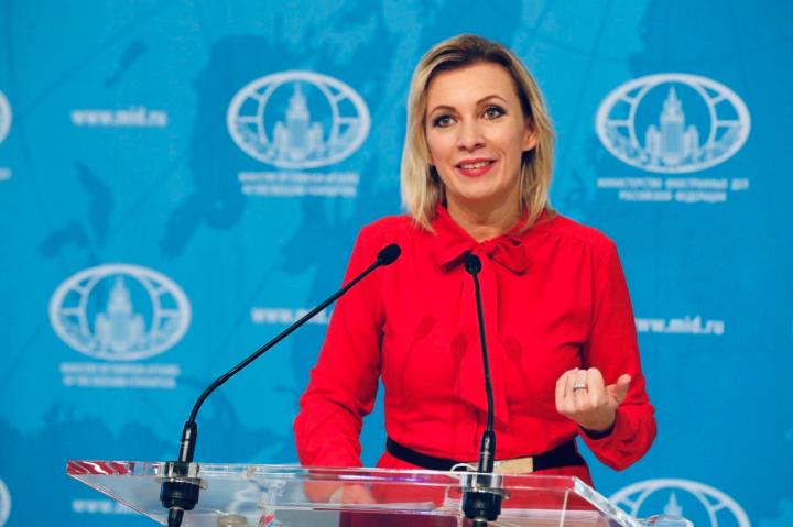 RUSSIE MARIA ZAKHAROVA Брифинг_01112019