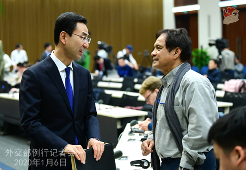 CHINE 10 Conférence de presse du 6 janvier 2020 W020200109358642270208