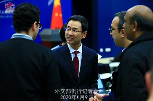 CHINE D Conférence de presse du 9 janvier 2020 W020200113402353471002