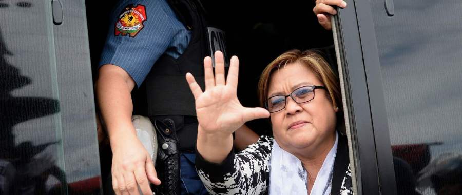 la sénatrice philippine Leila de Lima. c78cad9487dcbd7b3987ca38f679cfe6f2275bc3la sénatrice philippine Leila de Lima.
