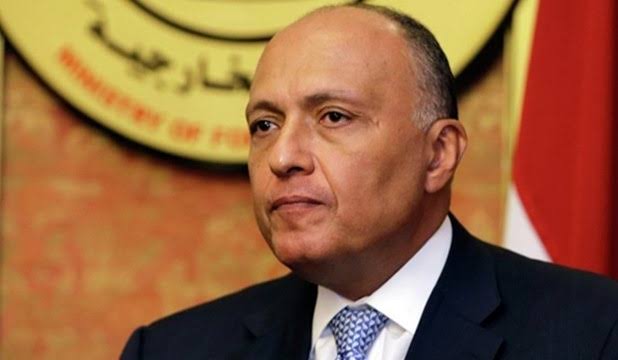 Ministre égyptien des Affaires étrangères Sameh Hassan Shoukry sameh-choukri
