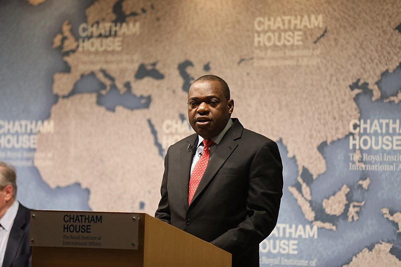 Ministre zimbabwéen des Affaires étrangères et du Commerce international Sibusiso Busi Moyo moyo