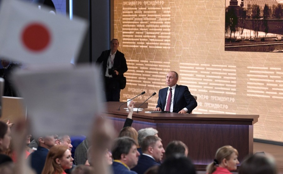 RUSSIE 21 SUR 50 CONFERENCE ANNUELLE DE V.POUTINE 2019 EDITE 2020 bY77eWEuYVA16AHXTNJ36mAn65X1Xn4O