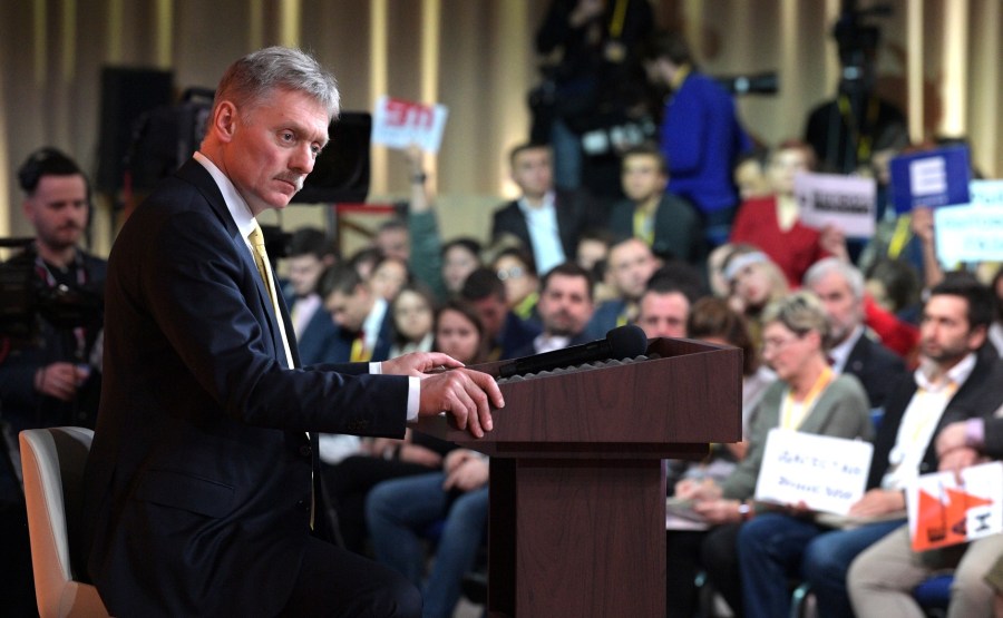 RUSSIE 37 SUR 50 CONFERENCE ANNUELLE DE V.POUTINE 2019 EDITE 2020 PESKOV Bk027V7CaKGAIaHq6HrT5HrTYa68L3ey