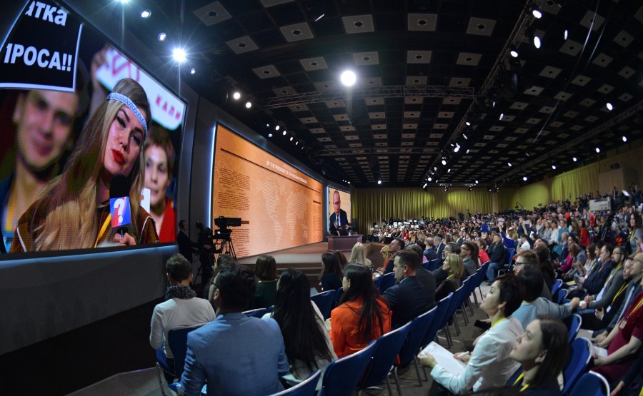 RUSSIE 7 SUR 50 CONFERENCE ANNUELLE DE V.POUTINE 2019 EDITE 2020 lzSQAYAL7NGH0TqePSLqulgCYZ2NDOrO