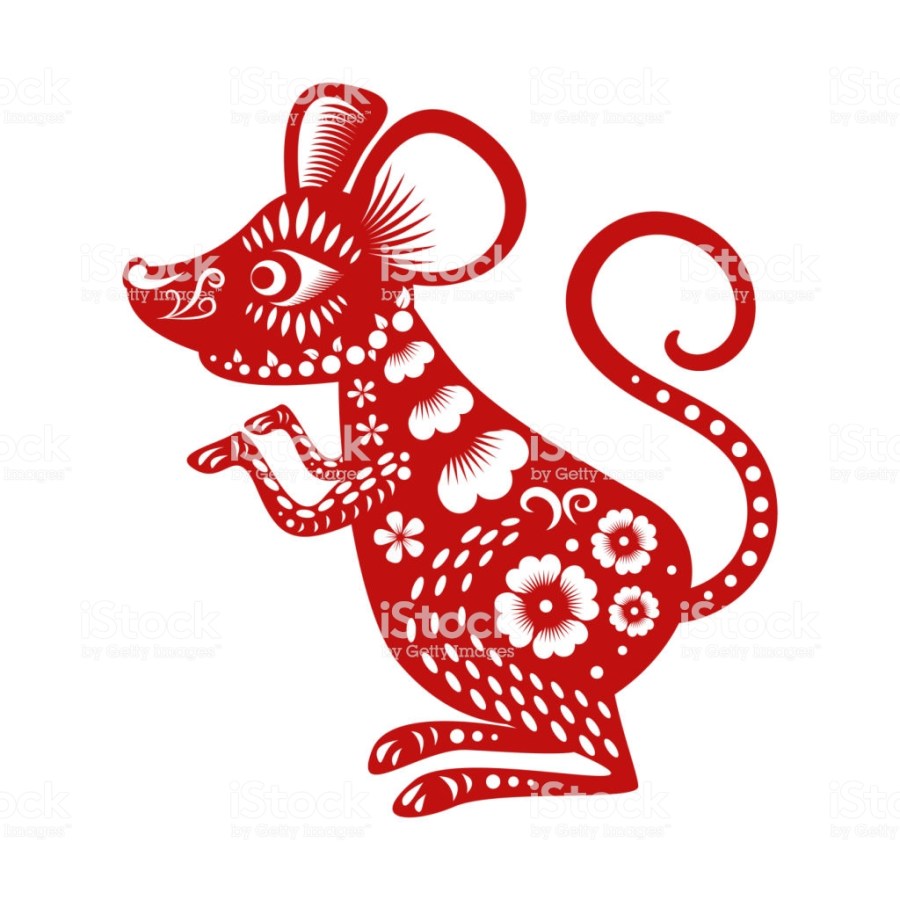 Happy chinese new year 2020 , year of the rat