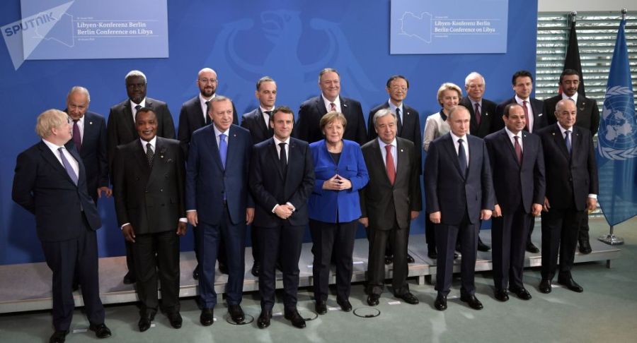 la Conférence internationale de Berlin sur la Libye du 19 janvier 2020 1042931684