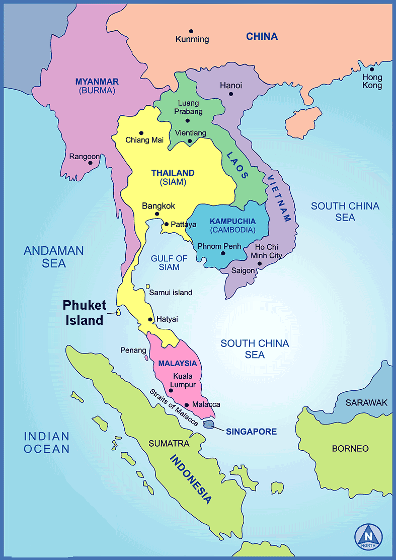 Thaïland Map 2