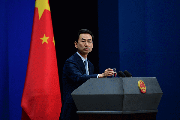 CHINE N° 9 Conférence de presse du 24 mars 2020 tenue par le Porte-parole du Ministère des Affaires étrangères Geng Shuang W020200327713250779293